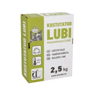 Kustutatud Lubi 2,5kg Uninaks