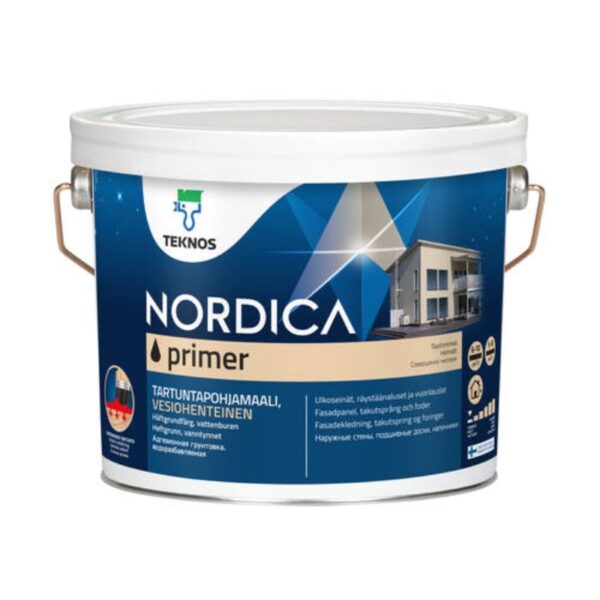 Nordica Primer valge 0,9L Teknos