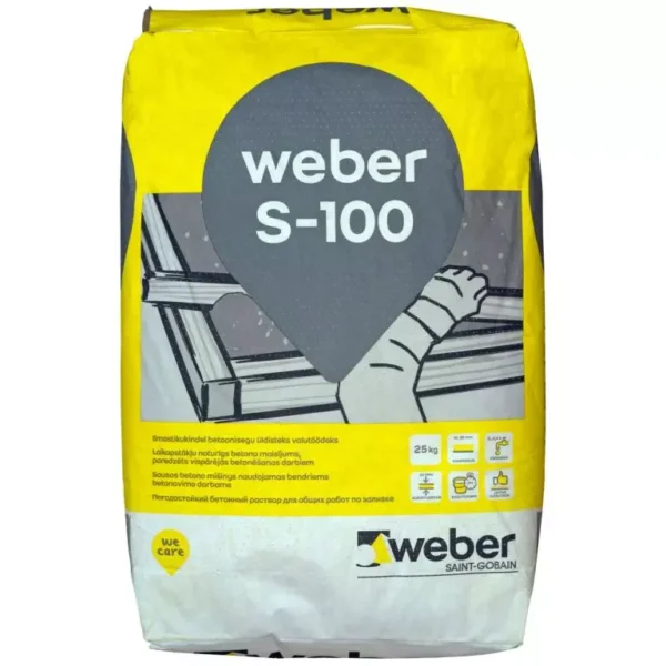 Kuivbetoon Weber S100 25kg