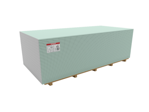 Kipsplaat GKB 1,2x2,6 niiskuskindlam