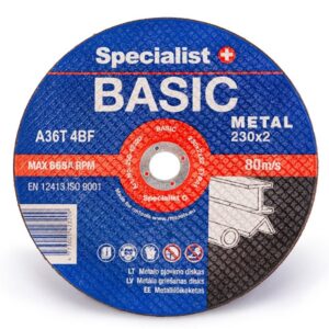 Metalli lõikeketas  BASIC 230x2