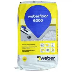 Põrandasegu Weber.floor 6000, 20 kg