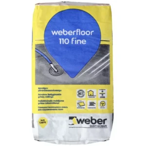 Põrandasegu Weber.floor 110 Fine  20kg