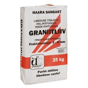 Graniitliiv 2-6mm 25kg uninaks