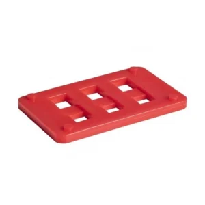 Montaažiklots  5mm punane
