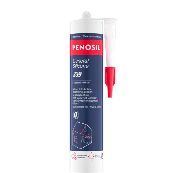Neutraalsilikoon General silikoon 339 värvitu 280ml