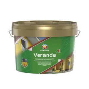 Puitfassaadivärv Veranda 9,5L valge