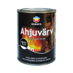 Ahjuvärv must 0,9l.