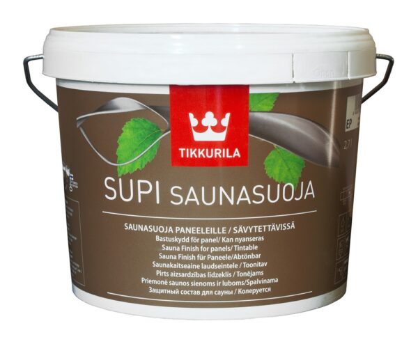 Tikkurila Supi Saunasuoja 3L saunalakk