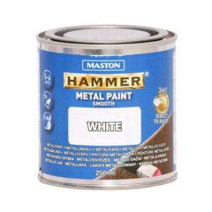Metallivärv Hammer Sile Valge 250ml