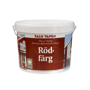 Muldvärv Falu Vapen Punane 10L