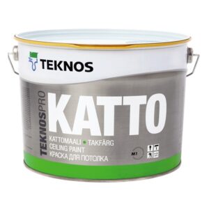Laevärv Teknos Katto valge täismatt 18L