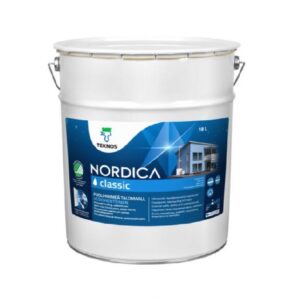 Puiduvärv Nordica Classic 18L valge