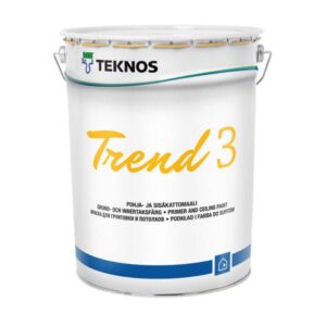 Kruntvärv Trend 3 valge 2,7L Teknos