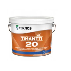 Seinavärv Timantti 20 valge 2,7L Poolmatt Teknos