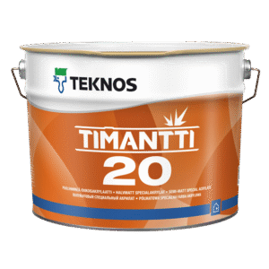 Seinavärv Timantti 20 valge 9,0L  Poolmatt Teknos