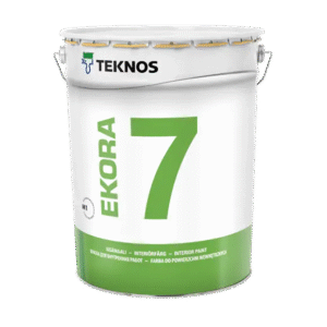 Seinavärv Ekora 7 valge 9,0L Matt Teknos