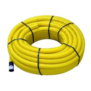 Kaablikaitsetoru 75 kollane, rullis 50m 450N