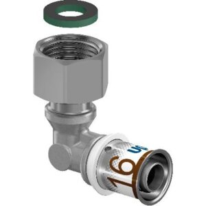 Unipipe nurk 16x1/2"sk pöördmutriga