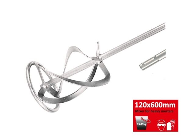Vispel spiraal SDS 120x600