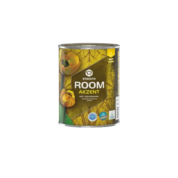 Seinavärv Akzent Room 0,9L valge matt