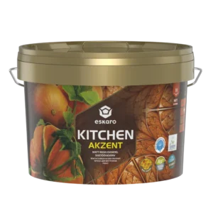 Seinavärv Akzent Kitchen  9,0L valge matt