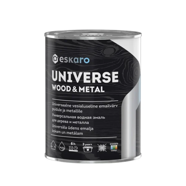 Universe Wood&Metal 0,9L valge Emailvärv