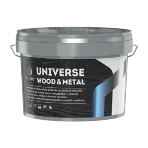 Universe Wood&Metal 2,7L valge Emailvärv