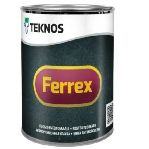 Ferrex Korrosioonitõrjevärv hall 1,0L TEKNOS