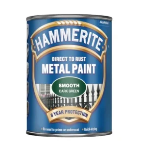 Metallivärv Hammerite Smooth Dark Green 0,75L