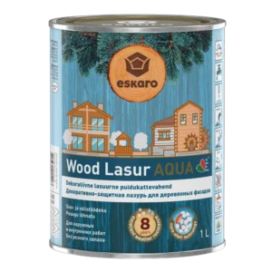 Wood Lasur Aqua 1,0L Valge