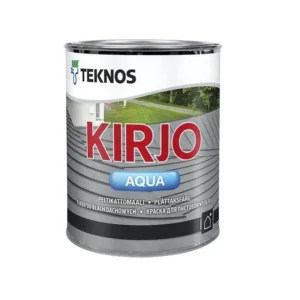 Kirjo Aqua Plekk-katusevärv valge 0,9L teknos