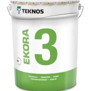 Kruntvärv Ekora 3 valge 18L Teknos